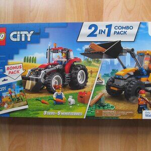 Lego Combo Pack City 66772  3 sets 5 minifigures